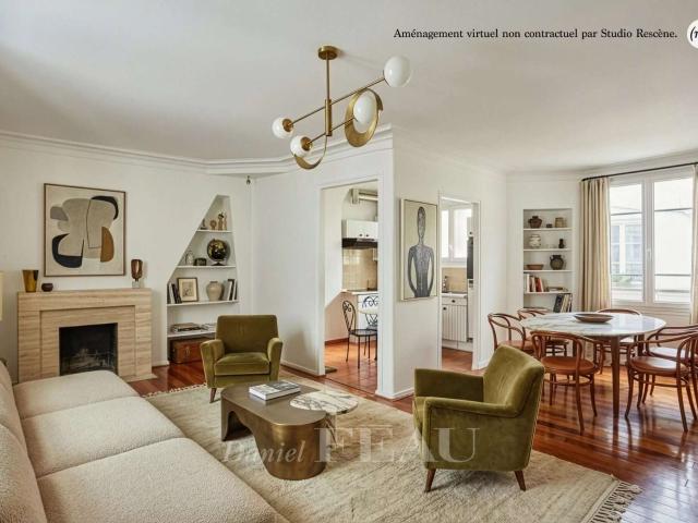 Vente appartement 4 pièces Paris 1er 75