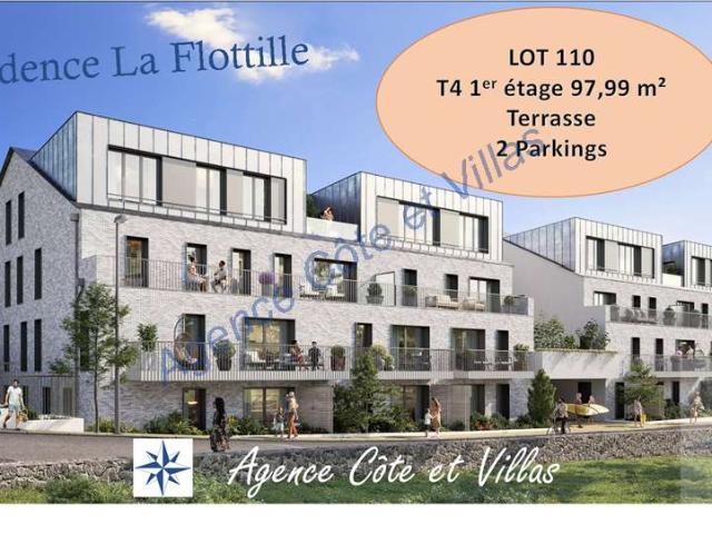 Vente appartement 4 pièces Pléneuf Val André 22