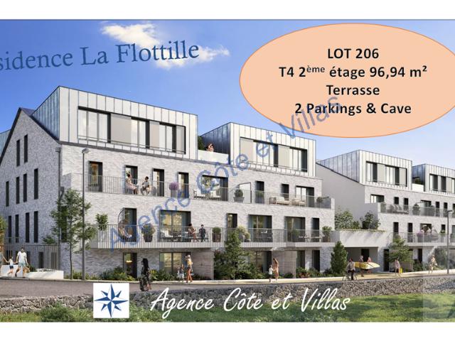 Vente appartement 4 pièces Pléneuf Val André 22