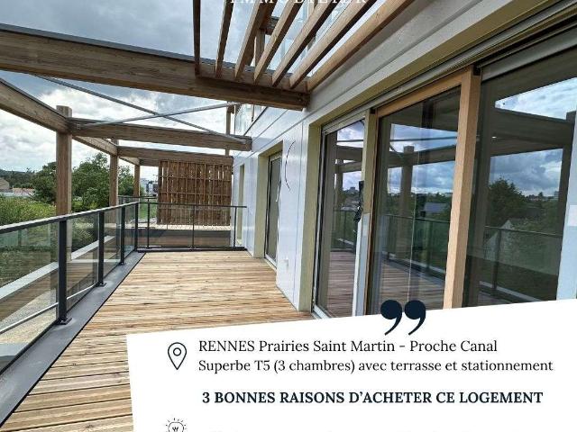 Vente appartement 4 pièces Rennes 35