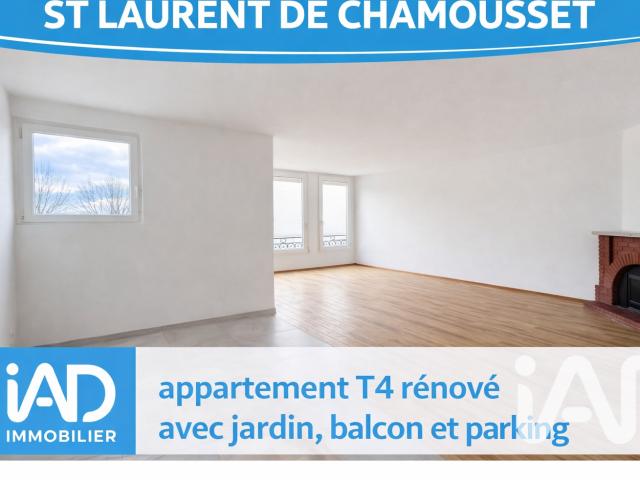 Vente appartement 4 pièces Saint Laurent de Chamousset 69