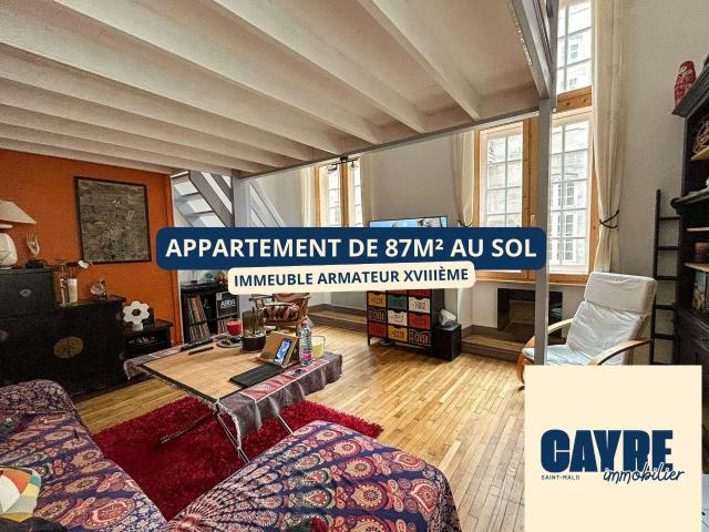 Vente appartement 4 pièces Saint Malo 35