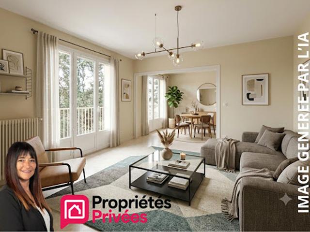 Vente Appartement 5 pièces 83.53 m2 Riorges