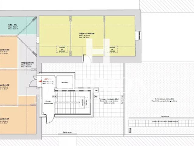 Vente Appartement 5 pièces 83 m2 Pau