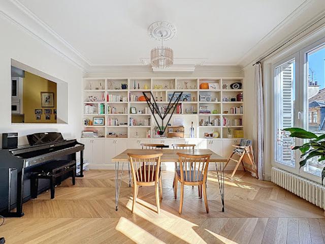 Vente Appartement 5 pièces 93.09 m2 Paris 3ème