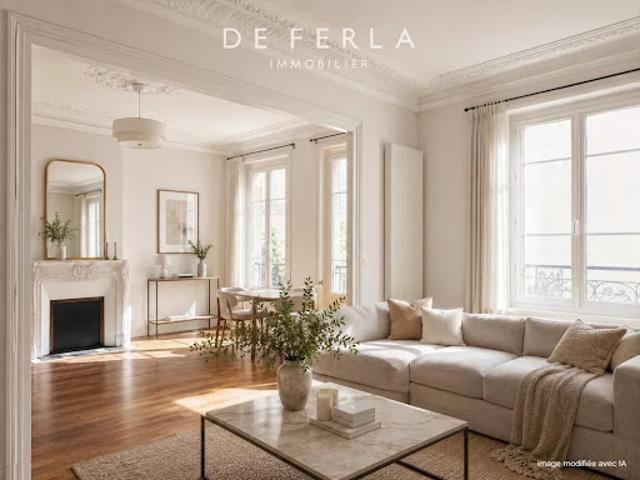 Vente Appartement 5 pièces 93.18 m2 Paris 14ème
