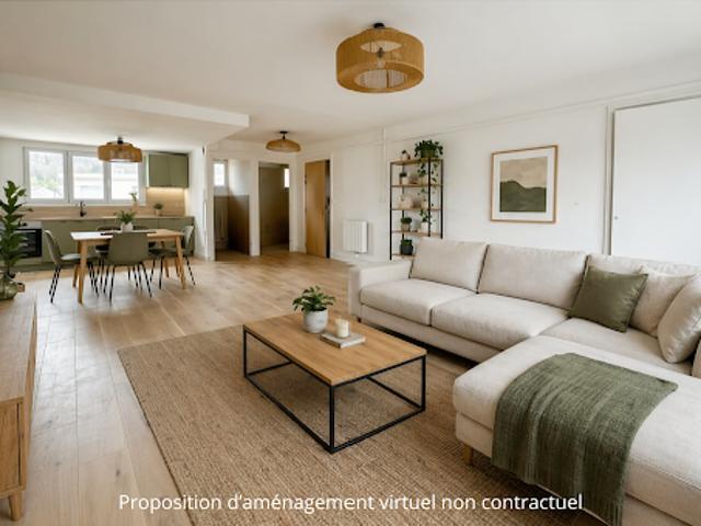 Vente Appartement 5 pièces 90 m2 Francheville