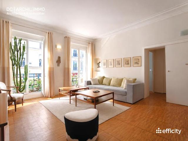 Vente Appartement 5 pièces 90 m2 Paris 17ème