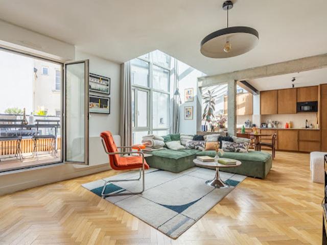Vente Appartement 5 pièces 91 m2 Paris 18ème