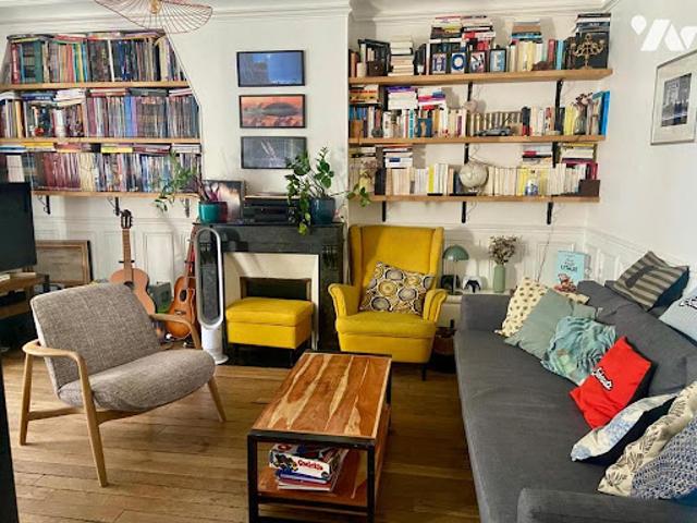 Vente Appartement 5 pièces 91 m2 Paris 19ème