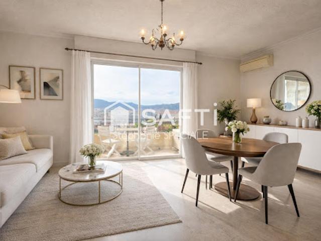 Vente Appartement 5 pièces 92 m2 Cannes la bocca