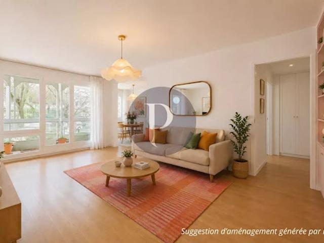 Vente Appartement 5 pièces 96.38 m2 Gentilly