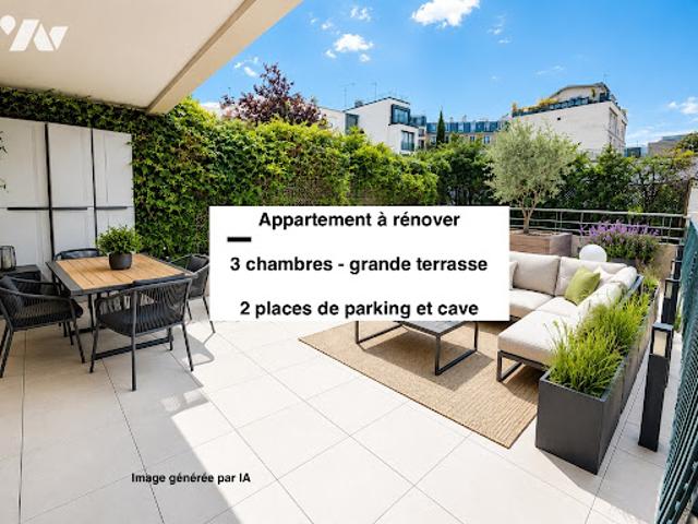 Vente Appartement 5 pièces 99.65 m2 Boulogne Billancourt