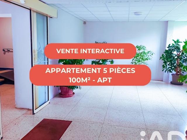 Vente Appartement 5 pièces 99 m2 Apt