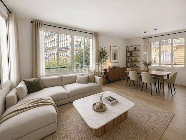 Vente Appartement 5 pièces 100.02 m2 Paris 16ème