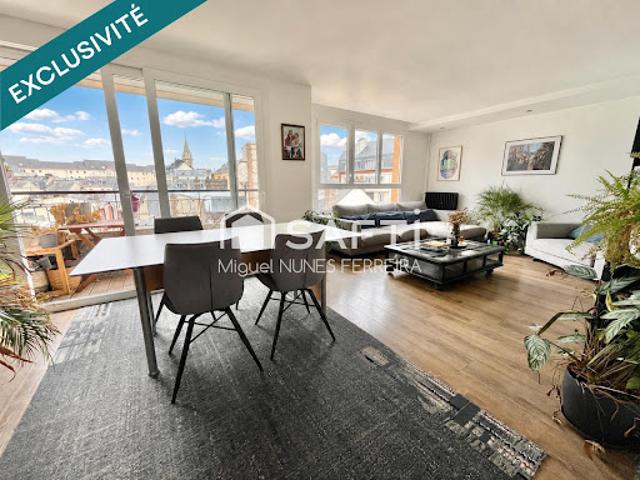 Vente Appartement 5 pièces 100 m2 Rouen