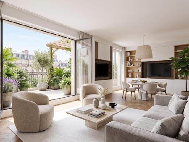 Vente Appartement 5 pièces 105 m2 Pantin