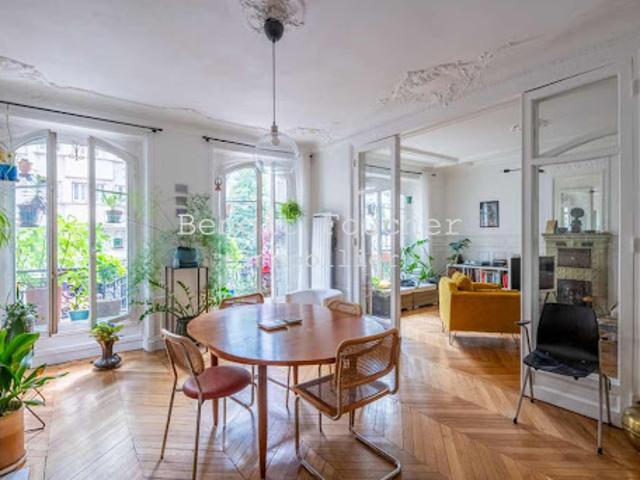 Vente Appartement 5 pièces 105 m2 Paris 18ème