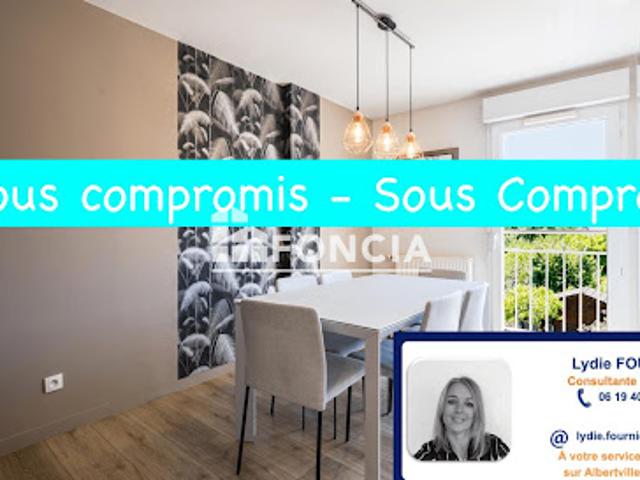 Vente Appartement 5 pièces 108.73 m2 Albertville