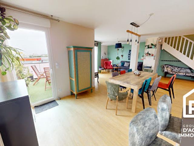 Vente Appartement 5 pièces 109 m2 Herouville saint clair