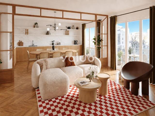 Vente Appartement 5 pièces 109 m2 Paris 14ème