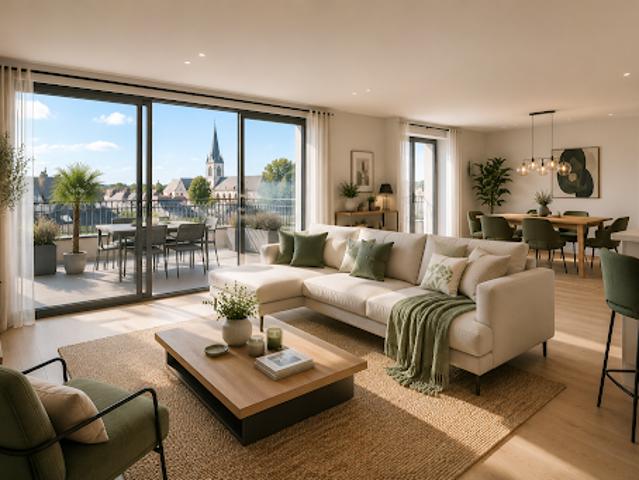 Vente Appartement 5 pièces 111 m2 Joue les tours