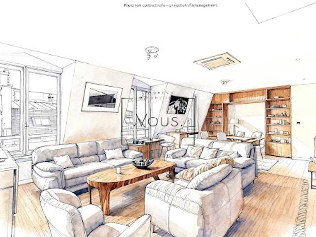 Vente Appartement 5 pièces 112 m2 Paris 8ème