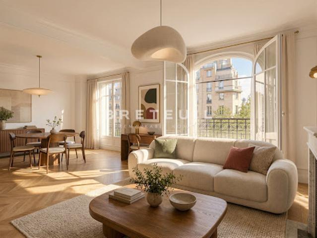 Vente Appartement 5 pièces 115.51 m2 Paris 16ème