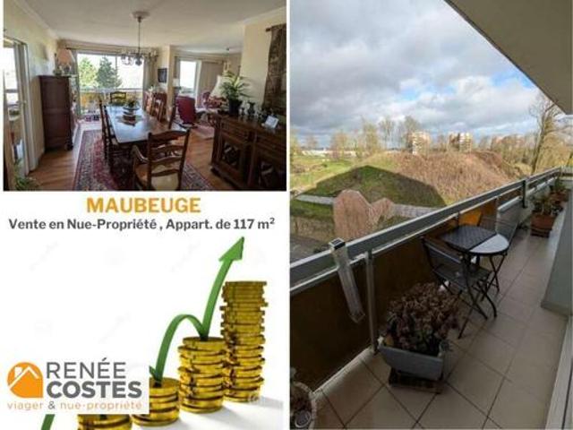 Vente Appartement 5 pièces 117 m2 Maubeuge