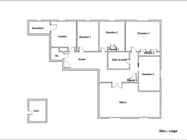 Vente Appartement 5 pièces