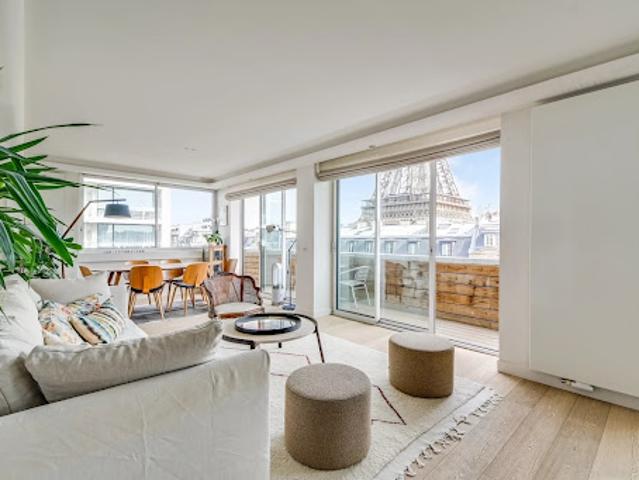 Vente Appartement 5 pièces 121.91 m2 Paris 15ème