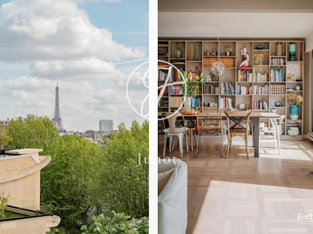 Vente Appartement 5 pièces 121.71 m2 Paris 16ème