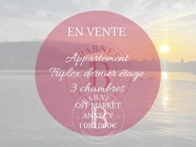 Vente Appartement 5 pièces 183 m2 Annecy