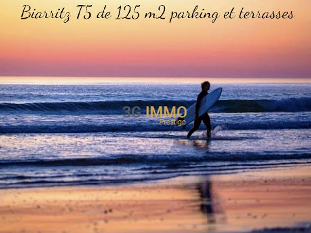 Vente Appartement 5 pièces 123 m2 Biarritz