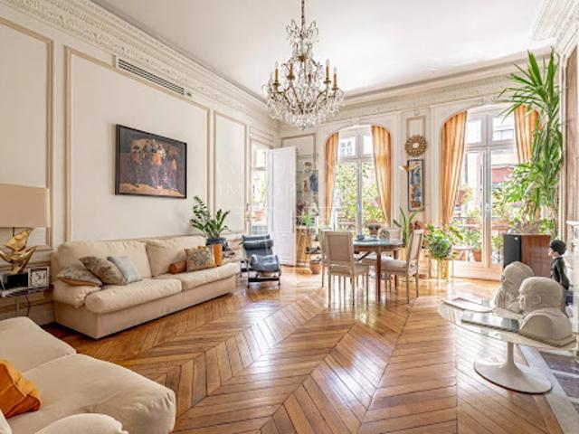 Vente Appartement 5 pièces 124.52 m2 Paris 17ème