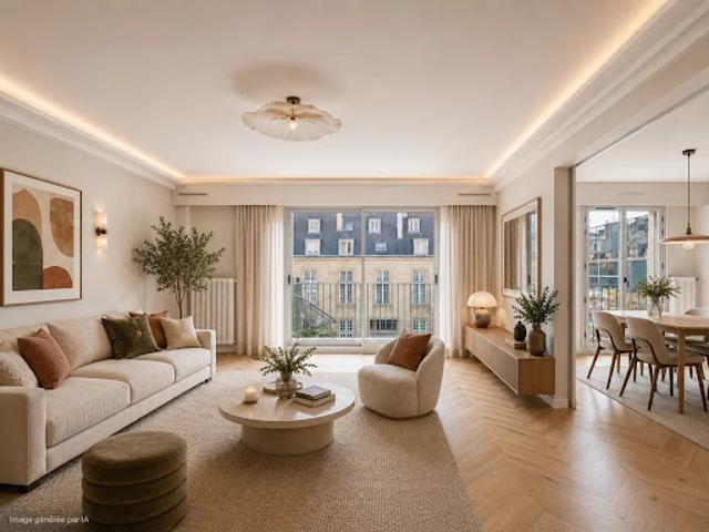 Vente Appartement 5 pièces 124 m2 Paris 3ème