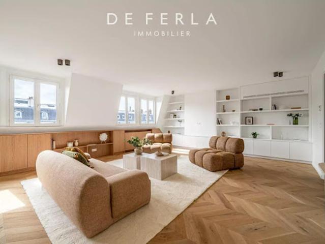 Vente Appartement 5 pièces 129.88 m2 Paris 17ème