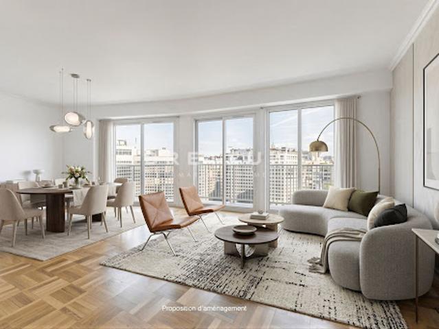 Vente Appartement 5 pièces 130 m2 Paris 16ème