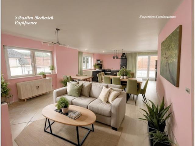 Vente Appartement 5 pièces 138 m2 Blies Ebersing