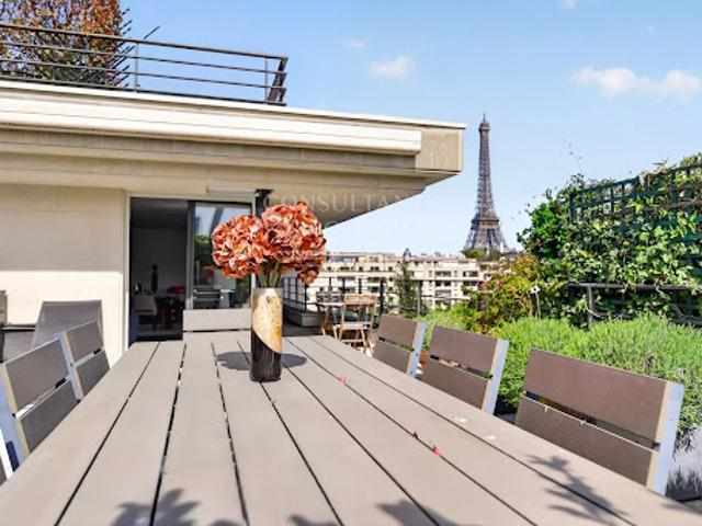 Vente Appartement 5 pièces 140.72 m2 Paris 16ème