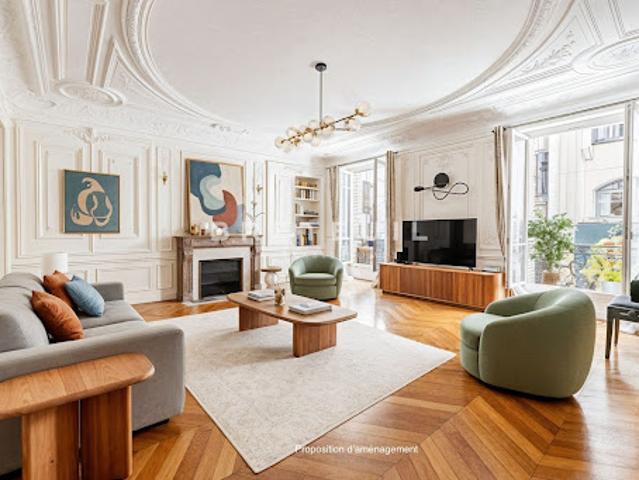 Vente Appartement 5 pièces 146 m2 Paris 16ème