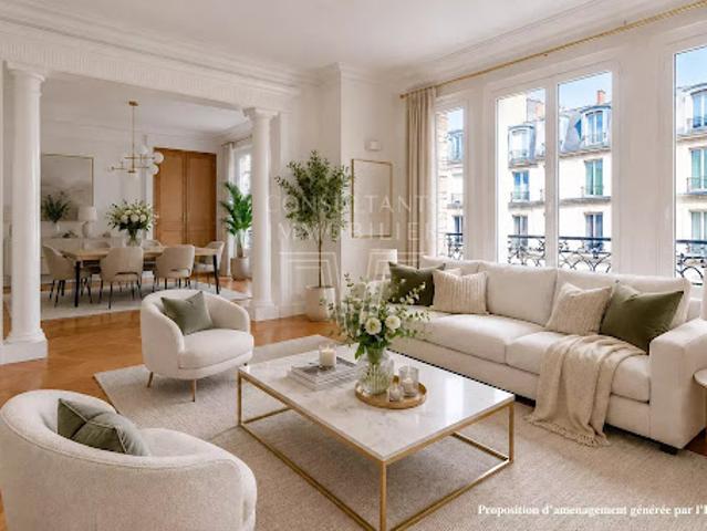 Vente Appartement 5 pièces 155.5 m2 Paris 8ème