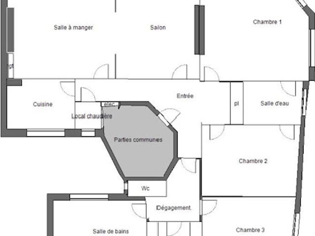 Vente Appartement 5 pièces 155 m2 Limoges