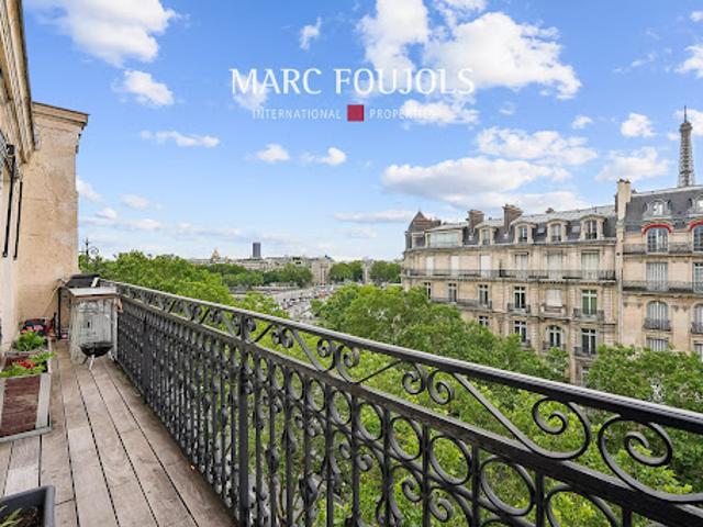 Vente Appartement 5 pièces 155 m2 Paris 16ème