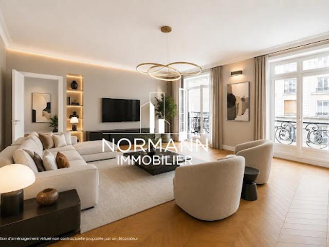 Vente Appartement 5 pièces 173 m2 Paris 16ème