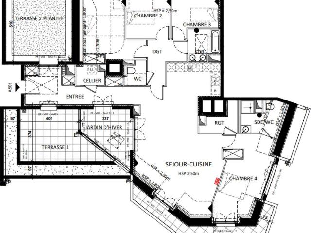Vente Appartement 5 pièces