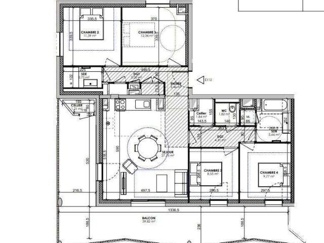 Vente appartement 5 pièces Lyon 7e 69