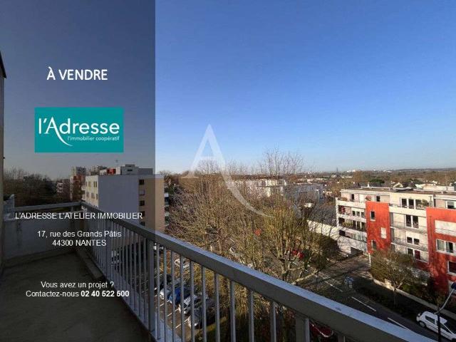 Vente appartement 5 pièces Nantes Beaujoire Saint Joseph 44