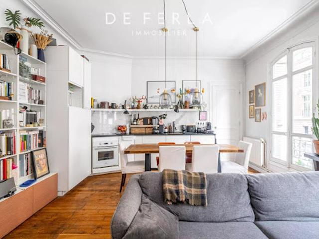 Vente Appartement 6 pièces 83.34 m2 Paris 5ème