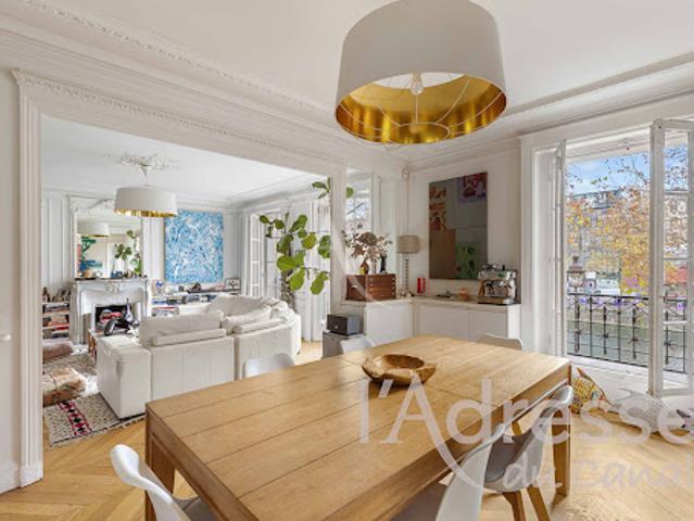 Vente Appartement 6 pièces 124.09 m2 Paris 10ème
